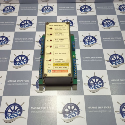 KTE KT-ELECTRIC TYPE-COMMON-CARD-INSIDE-NO-HJ-N-642-MSB GROUP ANNUNCIATOR-1