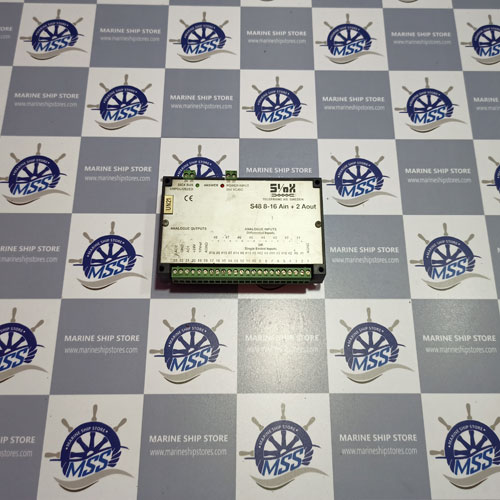TELEFRANG AB S48 8-16 AIN + 2 AOUT SIOX ANALOG INPUT OUTPUT MODULE