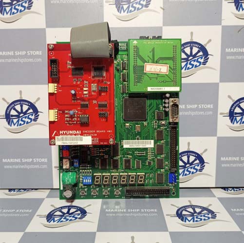 HYUNDAI ELEVATOR MW0940206-H13-204C2401-M33-BD-WITH-FBWJ10A0062-204C2520 ENCODER BOARD
