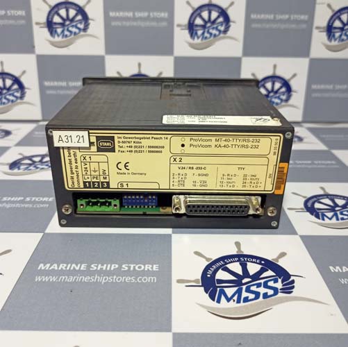 SAE ELEKTRONIK GMBH KA-40-RS-232-T CONTROL UNIT-MARINE STORE