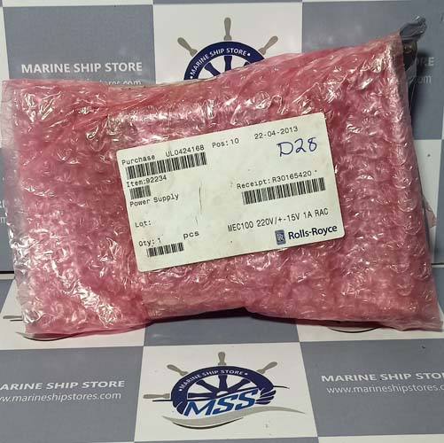 ROLLS-ROYCE MARINE MEC100 POWER SUPPLY