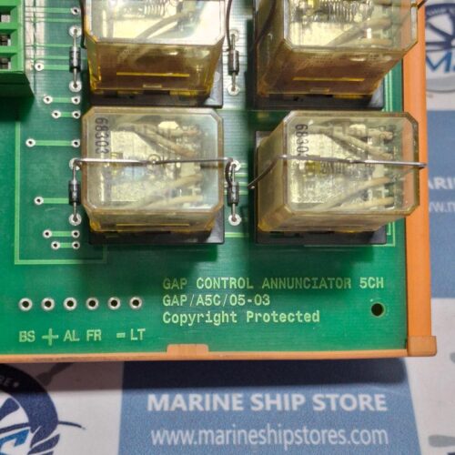 GAP CONTROL ANNUNCIATOR 5CH GAP-A5C-05-03-AN-2 PCB MODULE