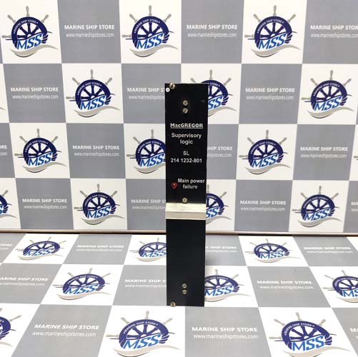 MACGREGOR SL-214-1232-801 SUPERVISORY LOGIC PCB CARD