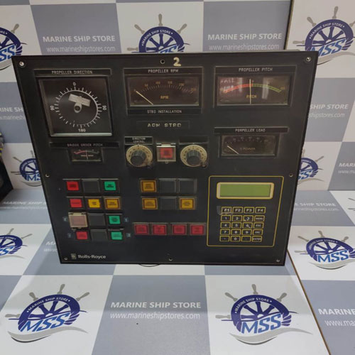 ROLLS-ROYCE MARINE AQM-STBD CONTROL PANEL-1 ROLLS-ROYCE MARINE AQM-STBD CONTROL PANEL
