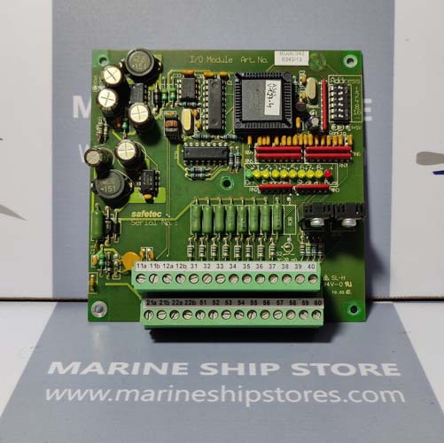 SAFETEC BG06-343-6343-13-PCB06-340-2 IO MODULE PCB CARD