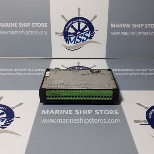 SIOX S48- 8-16 AIN + 2 AOUT ANALOG INPUT OUTPUT MODULE TELEFRANG