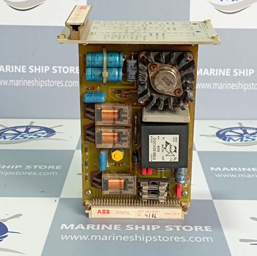 ABB MARINE SYNPOL CMA 39-B GVT 360 8491 VOLTAGE INSERT CARD