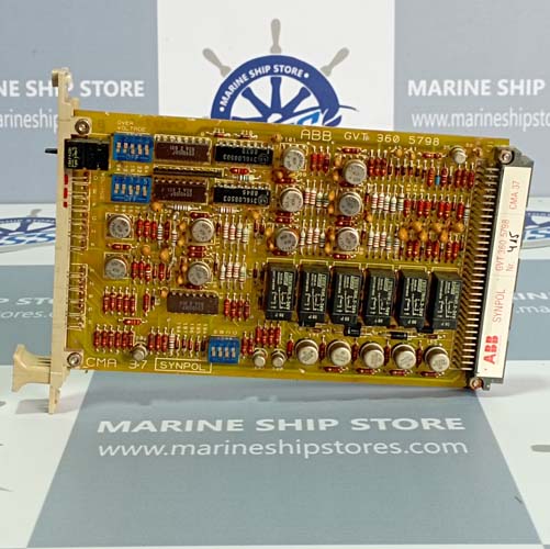 ABB SYNPOL CMA 37 GVT 360 5798 PCB CARD
