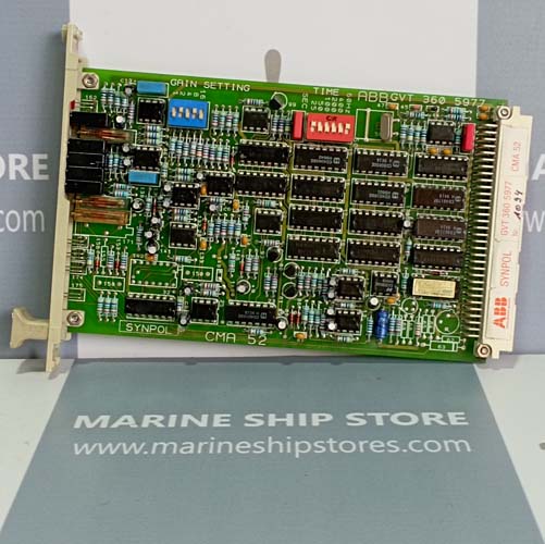 ABB SYNPOL CMA 52 GVT 360 5977 PCB CARD