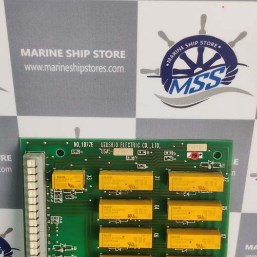 UZUSHIO ELECTRIC USA5-22A STEERING GEAR ALARM PANEL PCB