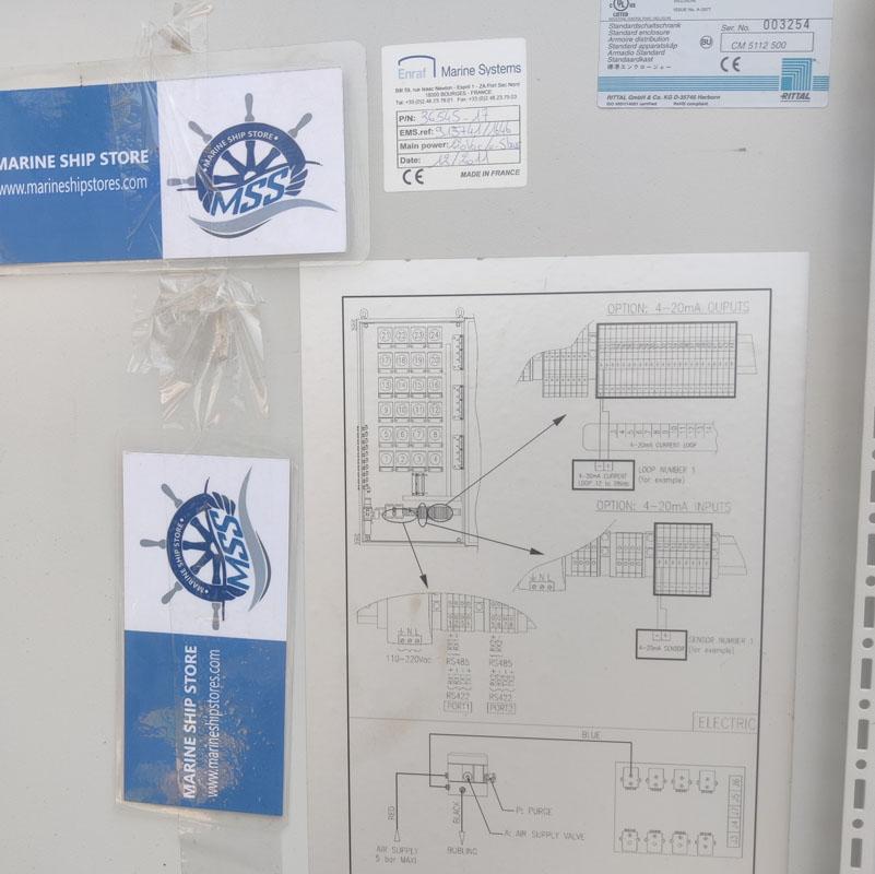 HONEYWELL TN3801 ELECTRO-PNEUMATIC LEVEL MEASURING CABINET copy