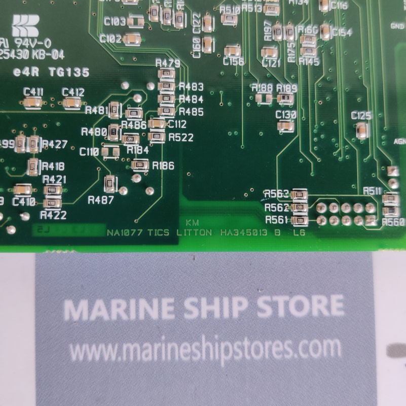 KONGSBERG NA1077-HA345013B TICS LITTON PCB CARD-5 KONGSBERG NA1077-HA345013B TICS LITTON PCB CARD