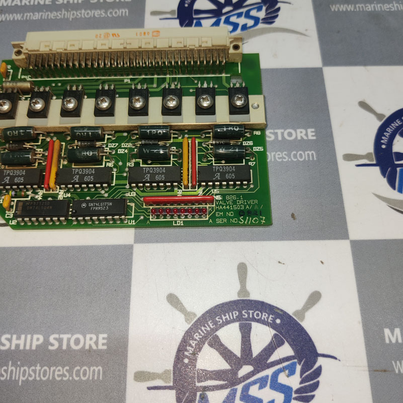 NORCONTROL AUTOMATION NN-826.1-HA441503A-A VAVLE DRIVER PCB-2 NORCONTROL AUTOMATION NN-826.1-HA441503A-A VAVLE DRIVER PCB