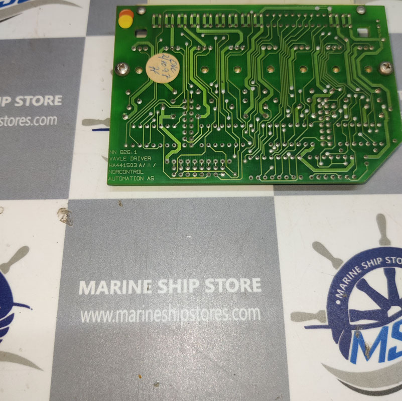 NORCONTROL AUTOMATION NN-826.1-HA441503A-A VAVLE DRIVER PCB-3 NORCONTROL AUTOMATION NN-826.1-HA441503A-A VAVLE DRIVER PCB