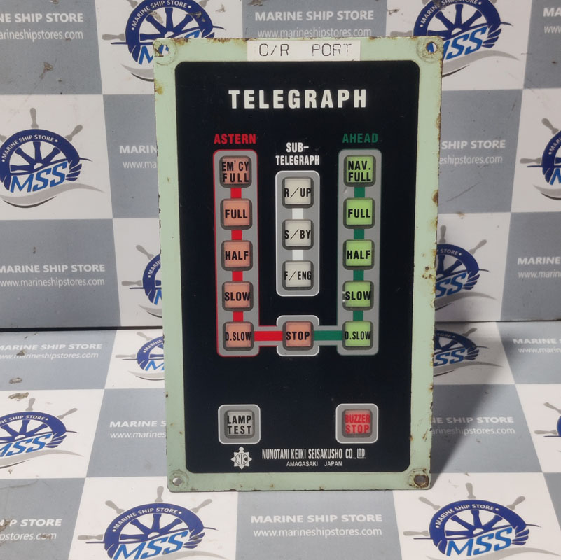 NUNOTANI KEIKI SEISAKUSHO A7491-4 ELECTRIC ENGINE TELEGRAPH