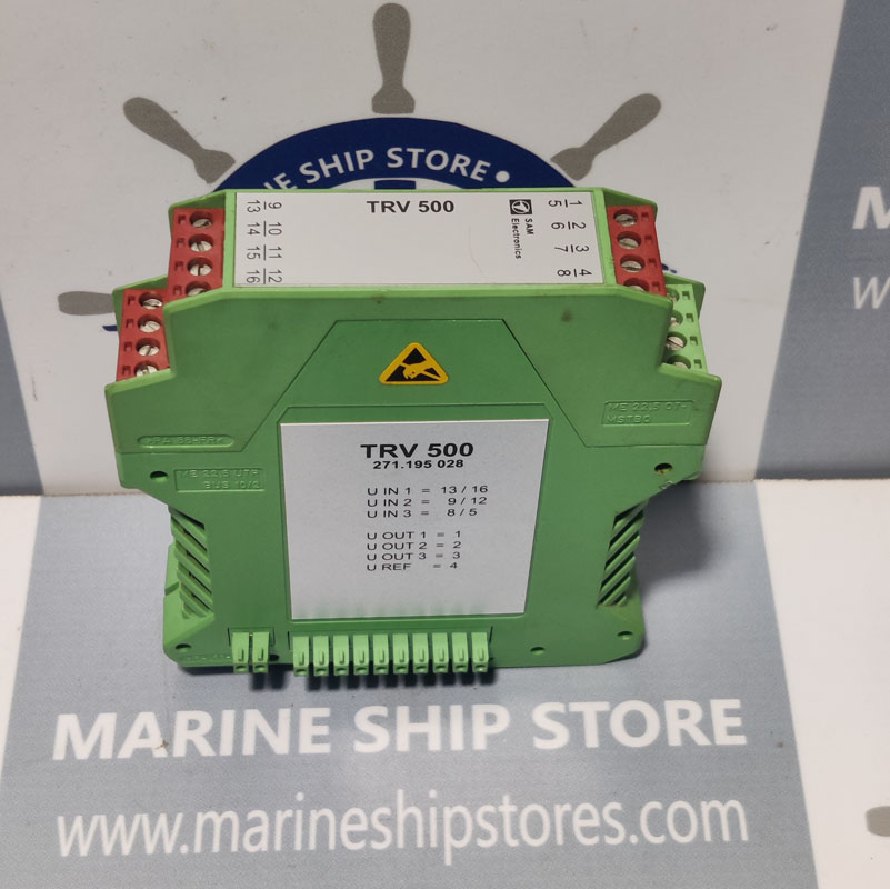 SAM ELECTRONICS TRV500 PROTECTION RELAY