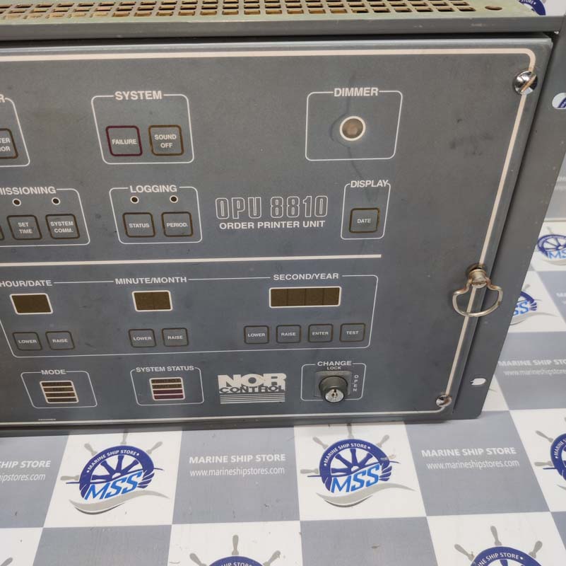 KONGSBERG NORCONTROL AUTOMATION OPU 8810 ORDER PRINTER UNIT-2 KONGSBERG NORCONTROL AUTOMATION OPU 8810 ORDER PRINTER UNIT