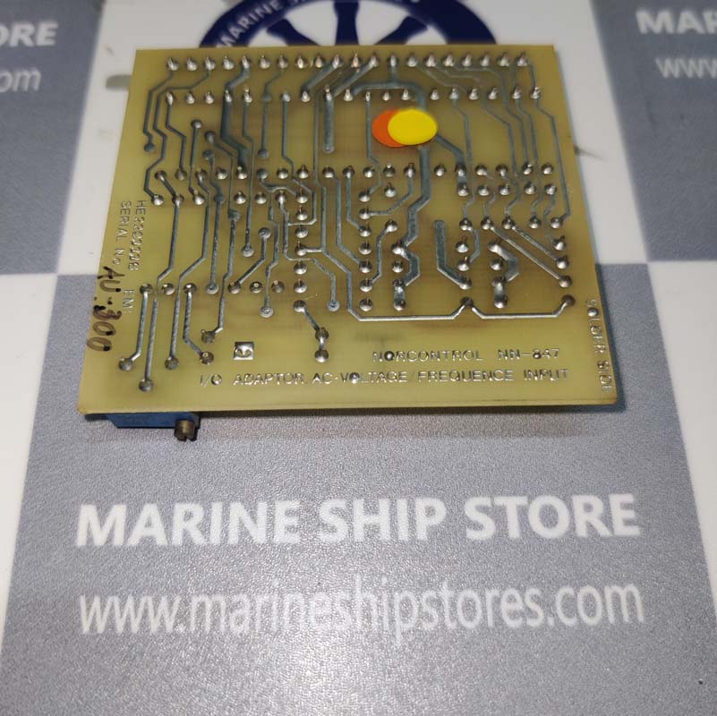 NORCONTROL AUTOMATION NN-847 HE220333B IO ADAPTOR AC-VOLTAGE FREQUENCE INPUT PCB