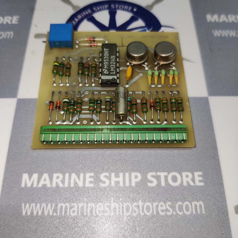 NORCONTROL AUTOMATION NN-847 HE220333B IO ADAPTOR AC-VOLTAGE FREQUENCE INPUT PCB