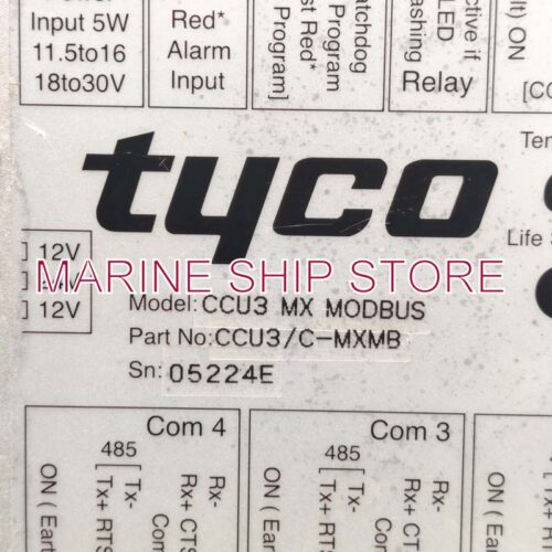 TYCO CCU3 MX MODBUS INTERFACE