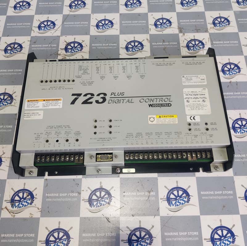 WOODWARD 723-9906-619-8280-604 REV-F-D DIGITAL CONTROL-1 WOODWARD 723-9906-619-8280-604 REV-F-D DIGITAL CONTROL