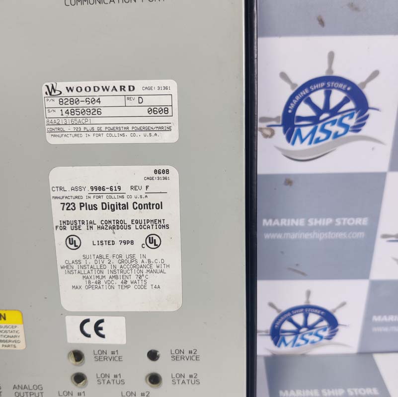 WOODWARD 723 DIGITAL CONTROL-3 WOODWARD 723 DIGITAL CONTROL