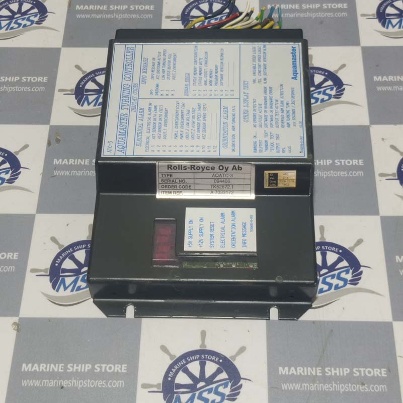 AQUAMASTER-RAUMA ROLLS-ROYCE AQATC-3-TK52672.1 AQUAMASTER TURNING CONTROLLER-1 AQUAMASTER-RAUMA ROLLS-ROYCE AQATC-3-TK52672.1 AQUAMASTER TURNING CONTROLLER