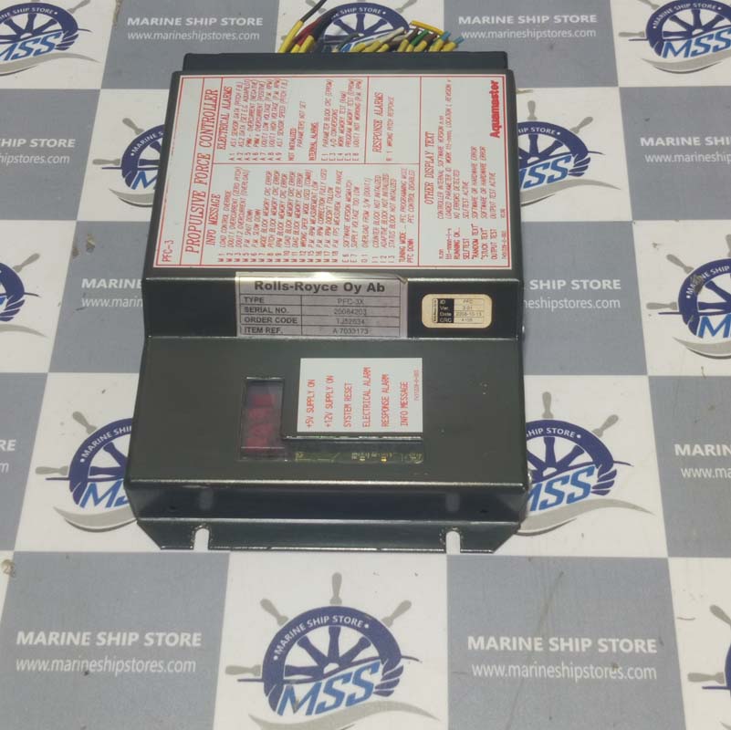 AQUAMASTER-RAUMA ROLLS-ROYCE PFC-3X-TJ52634 PROPULSIVE FORCE CONTROLLER copy