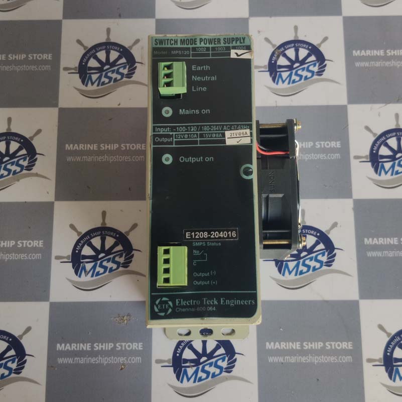 ELECTRO TECK ENGINEERS MPS120 SWITCH MODE POWER SUPPLY
