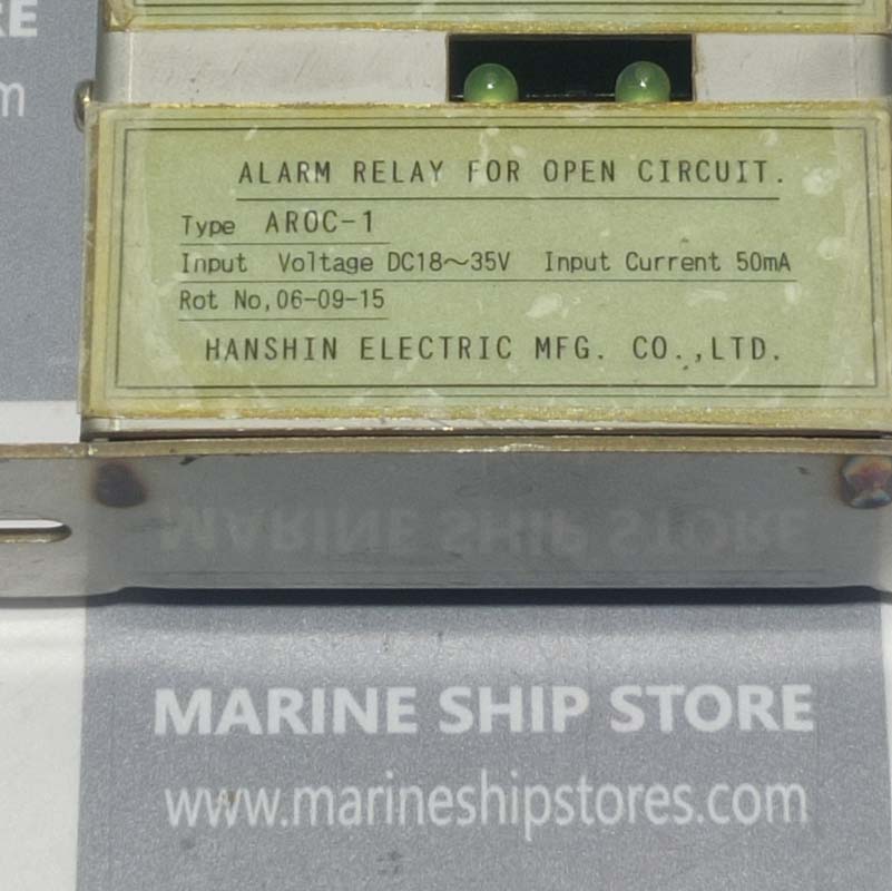 HANSHIN ELECTRIC AROC-1 ALARM RELAY FOR OPEN CIRCUIT