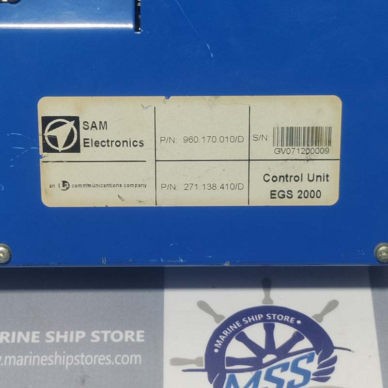 LYNGSO MARINE EGS-2000-960.170.010-D GOVERNOR CONTROL PANEL