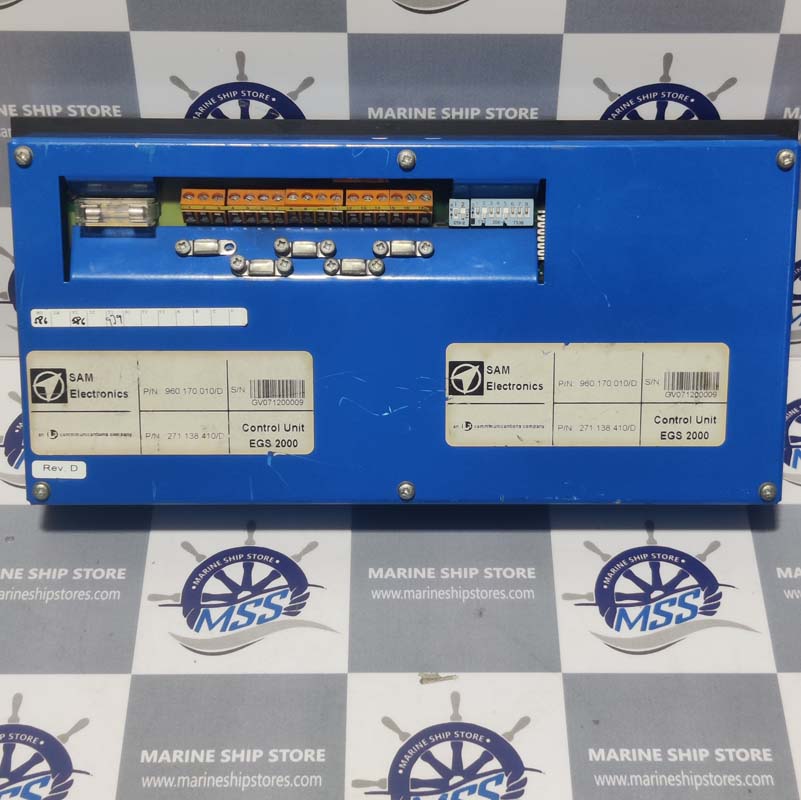LYNGSO MARINE EGS2000 GOVERNOR CONTROL PANEL