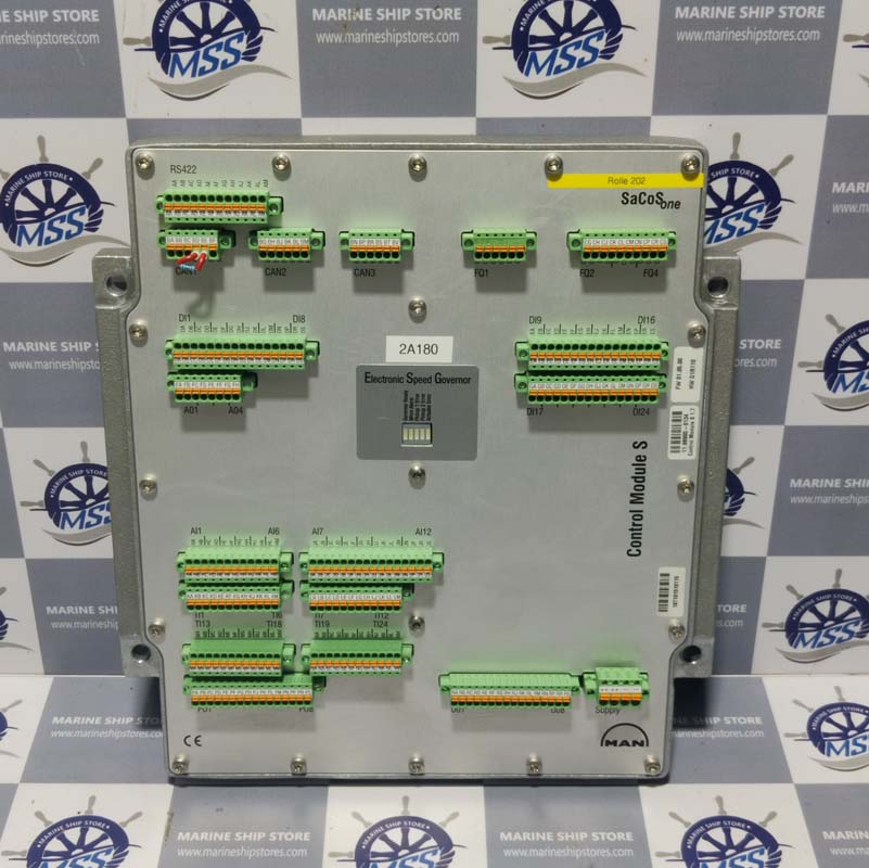 MAN SACOS ONE CONTROL MODULE S1.7-RS422 ELECTRONIC SPEED GOVERNOR