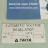 TAIYO ELECTRIC AS-71-2 AUTOMATIC VOLTAGE REGULATOR