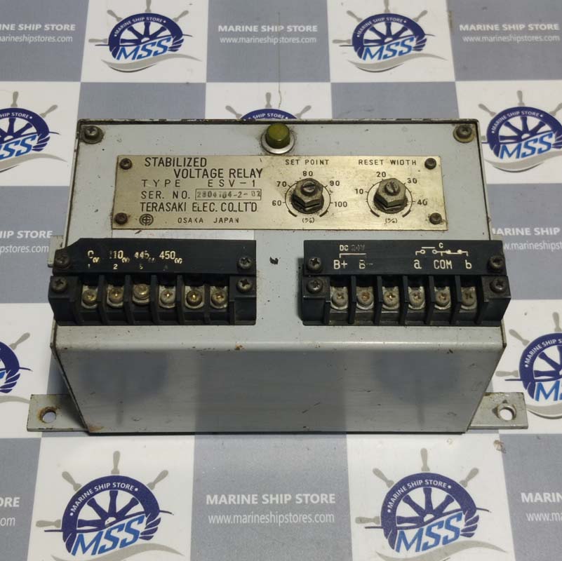 TERASAKI ELECTRIC ESV-1 STABILIZED VOLTAGE RELAY