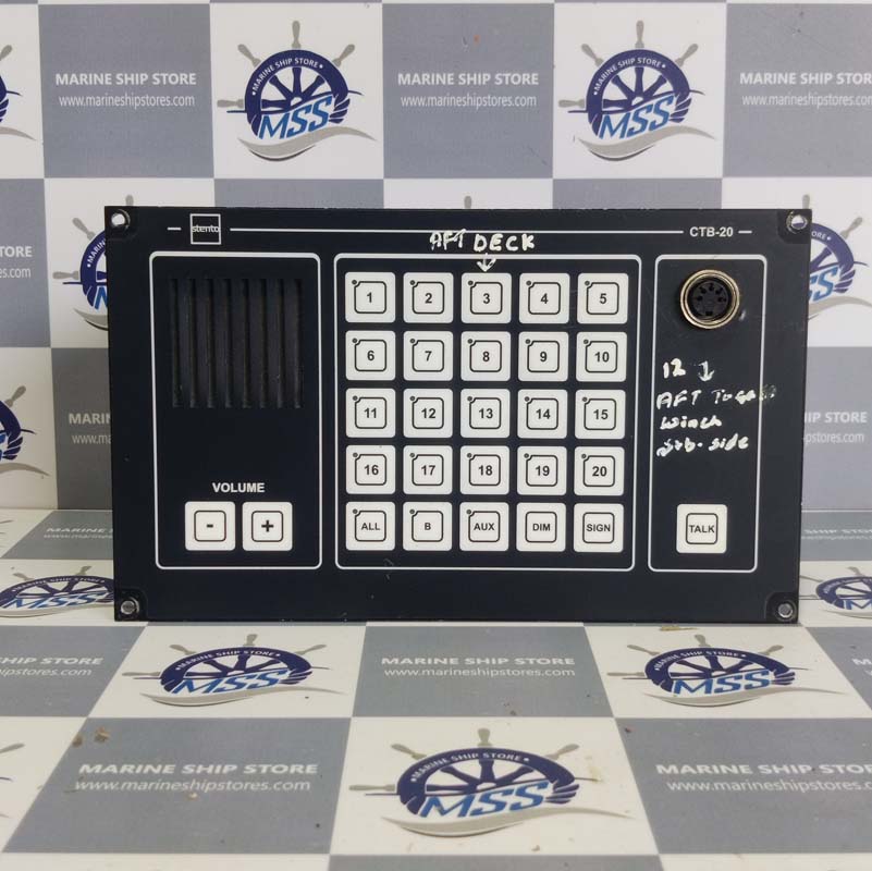 ZENITEL MARINE-STENTO CTB-20V5 COMMAND TALK-BACK SYSTEM copy