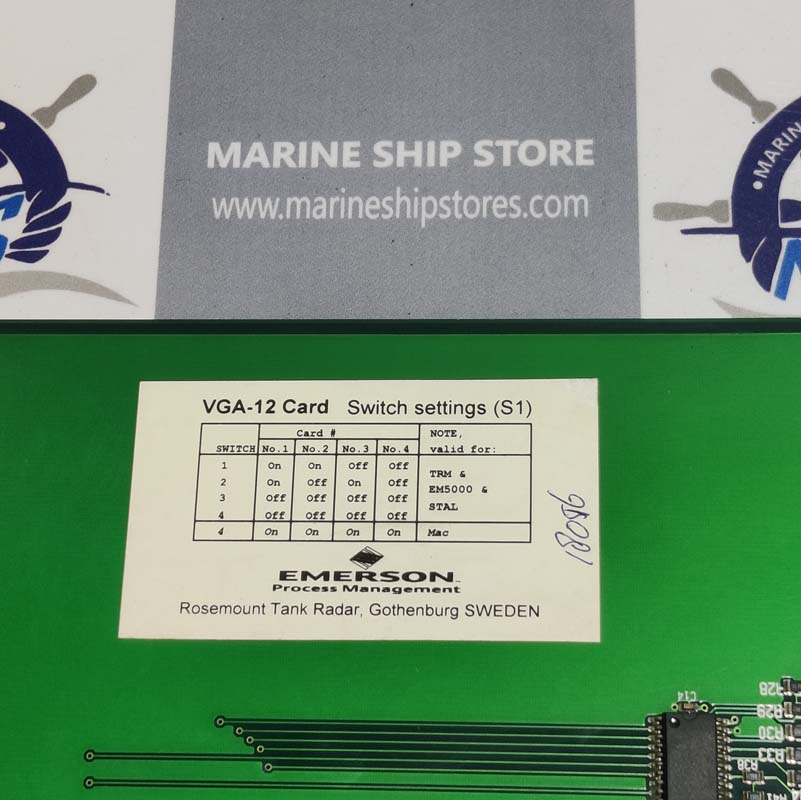 EMERSON VGA-12-9242-240-506B PCB CARD