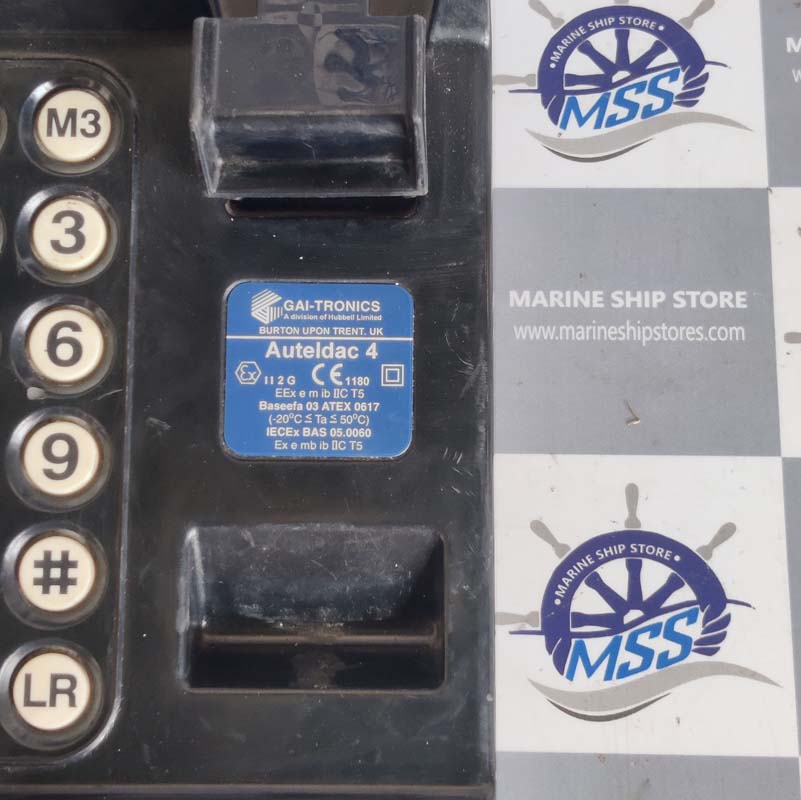 GAI-TRONICS AUTELDAC-4 MARINE TELEPHONE