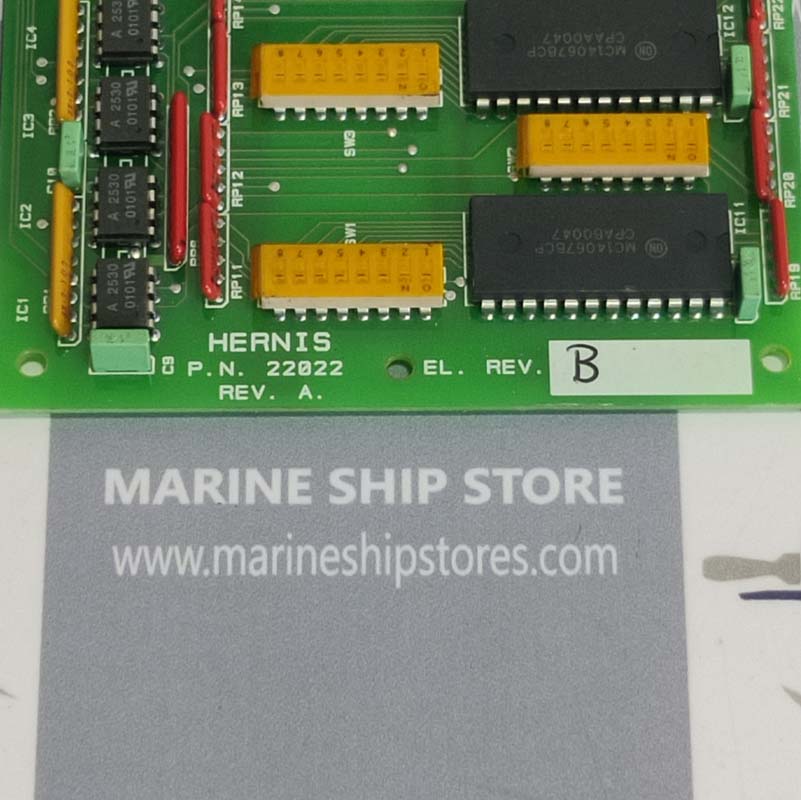 HERNIS ELECTRONICS 22022-A PCB CARD