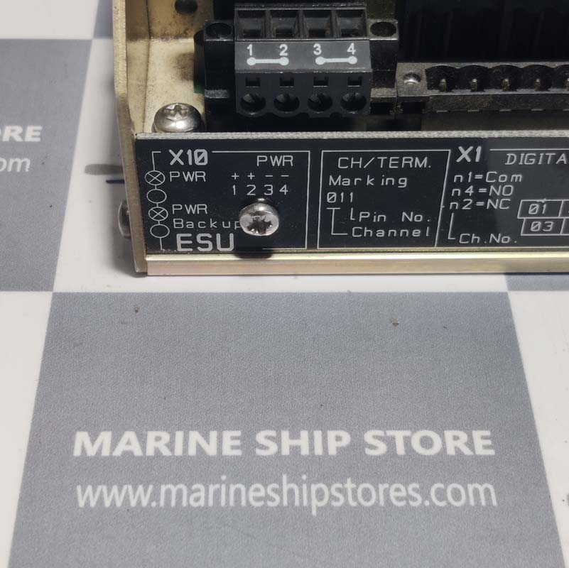 KONGSBERG MARITIME ESU PN-8100275 REV.C HA460004B ENGINE SAFETY UNIT-1 KONGSBERG MARITIME ESU PN-8100275 REV.C HA460004B ENGINE SAFETY UNIT