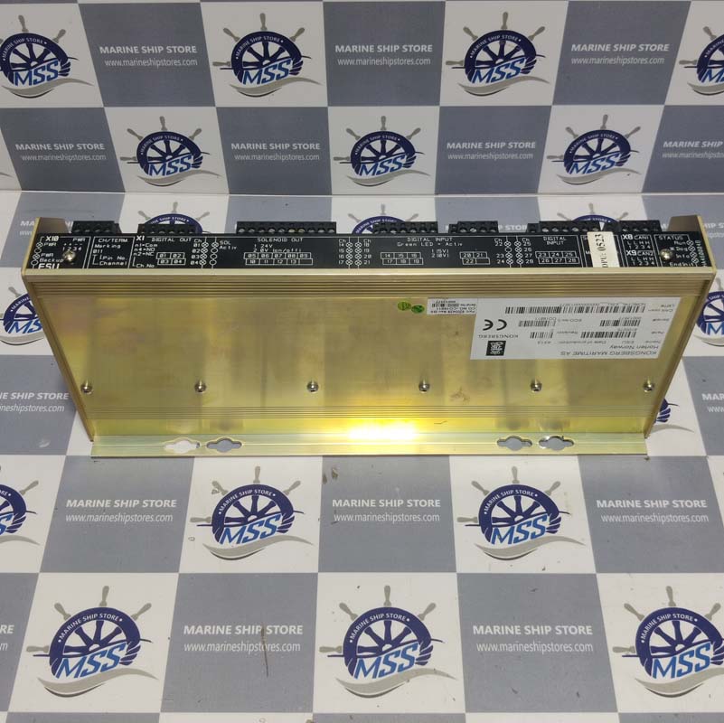 KONGSBERG MARITIME ESU PN-8100275 REV.C HA460004B ENGINE SAFETY UNIT-2 KONGSBERG MARITIME ESU PN-8100275 REV.C HA460004B ENGINE SAFETY UNIT