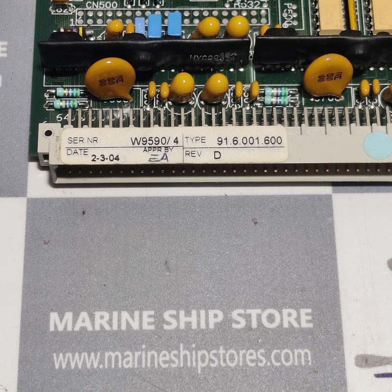 PRAXIS AUTOMATION 91.6.001.600-6001 REV.D PROCESSOR CARD