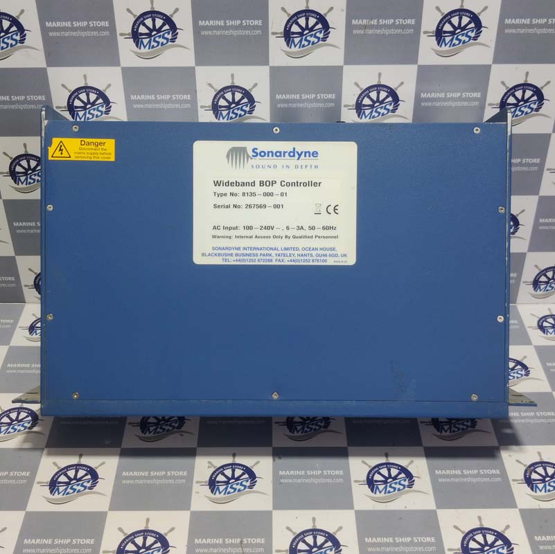 SONARDYNE 8135-000-01 WIDEBAND BOP CONTROLLER-ACOUSTIC VALVE CONTROL PANEL-2 copy SONARDYNE 8135-000-01 WIDEBAND BOP CONTROLLER-ACOUSTIC VALVE CONTROL PANEL copy