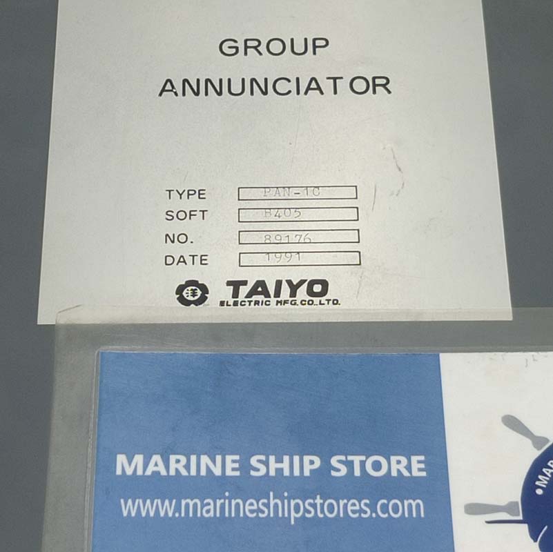 TAIYO ELECTRIC PAN-1C GROUP ANNUNCIATOR