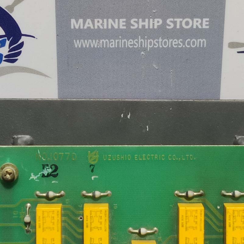 UZUSHIO ELECTRIC 10770 STEERING GEAR ALARM PANEL