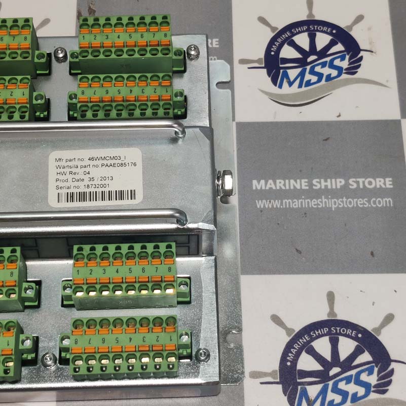 WARTSILA MCM-11 PN-46WMCM03_I HW-REV.04 MAIN CONTROL MODULE-1 WARTSILA MCM-11 PN-46WMCM03_I HW-REV.04 MAIN CONTROL MODULE