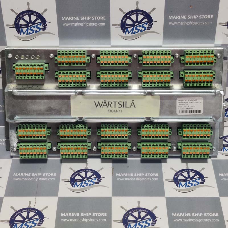 WARTSILA MCM-11 PN-46WMCM03_I HW-REV.04 MAIN CONTROL MODULE-2 WARTSILA MCM-11 PN-46WMCM03_I HW-REV.04 MAIN CONTROL MODULE
