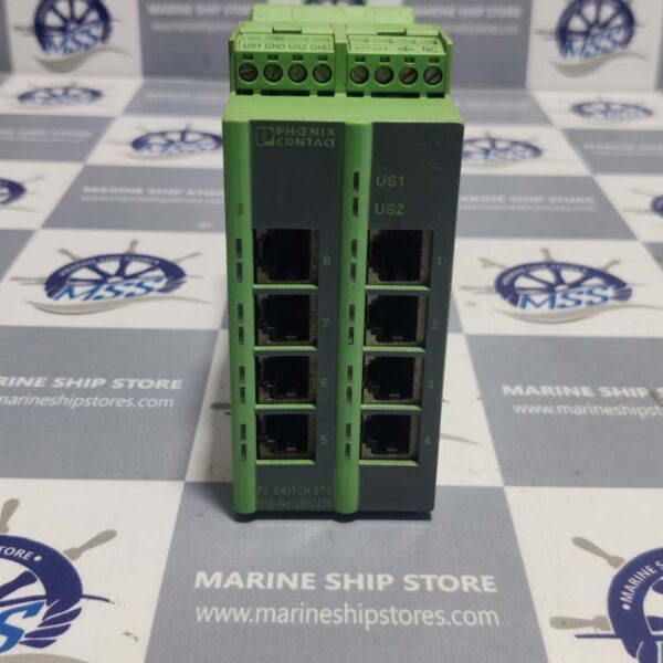 PHOENIX CONTACT FL SWITCH 8TX INDUSTRIAL ETHERNET SWITCH - Marine Ship ...