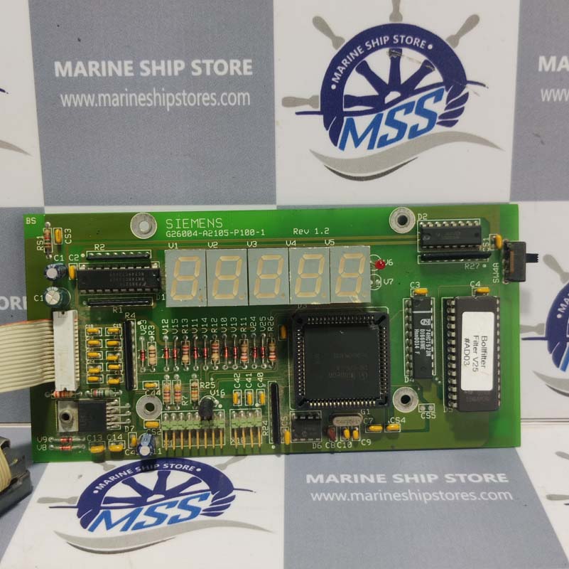 SIEMENS G26004-A2105-P100-1 REV-1.2 PCB CARD