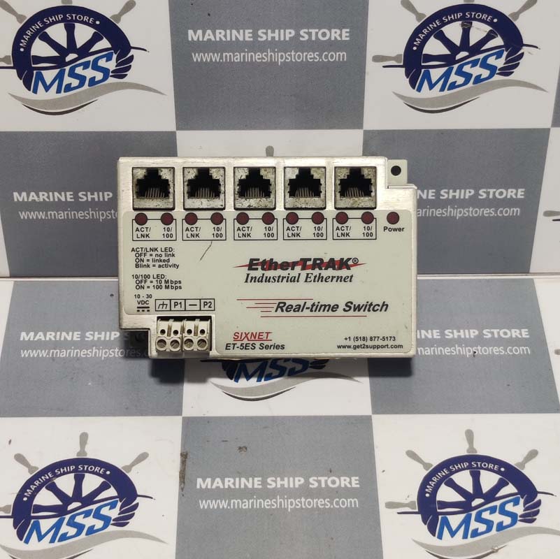 SIXNET ET-5ES SERIES ETHERTRAK 5 PORT INDUSTRIAL ETHERNET SWITCH